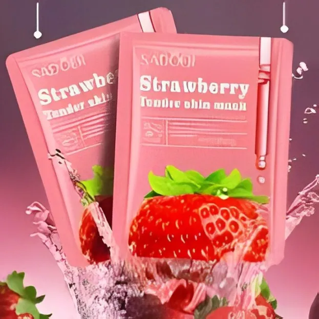 ماسک صورت سادور مدل توت فرنگی حجم 25 میلی لیتر - تصویر 5