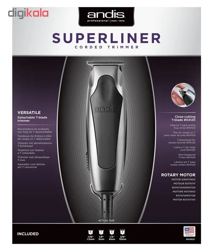 ماشین اصلاح موی سر اندیس مدل Superliner Corded - تصویر 5