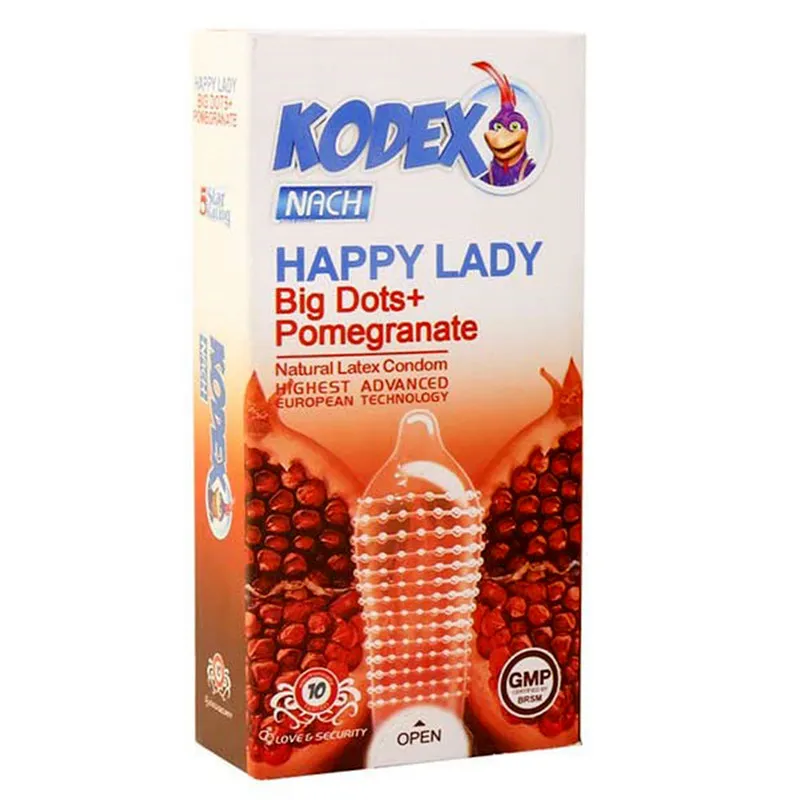 کاندوم ناچ کدکس مدل CLASSIC ALOE VERA بسته 12 عددی به همراه کاندوم ناچ کدکس مدل Happy lady بسته 10 عددی - تصویر 2