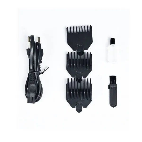 ماشین اصلاح موی سر و صورت شارژی سوکانی مدل sk-16011 با تیغه استیل ضد زنگ، قابلیت اصلاح با شماره صفر و 3 شانه همراه - تصویر 5