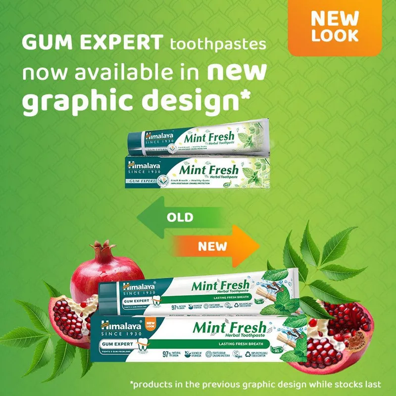 خمیر دندان هیمالیا مدل Mint Fresh حجم 75 میلی لیتر - تصویر 4