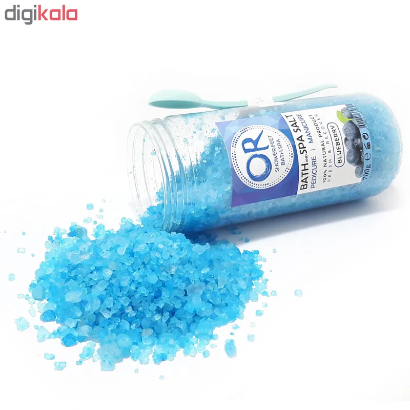 نمک حمام اور مدل Blueberry وزن 800 گرم - تصویر 2
