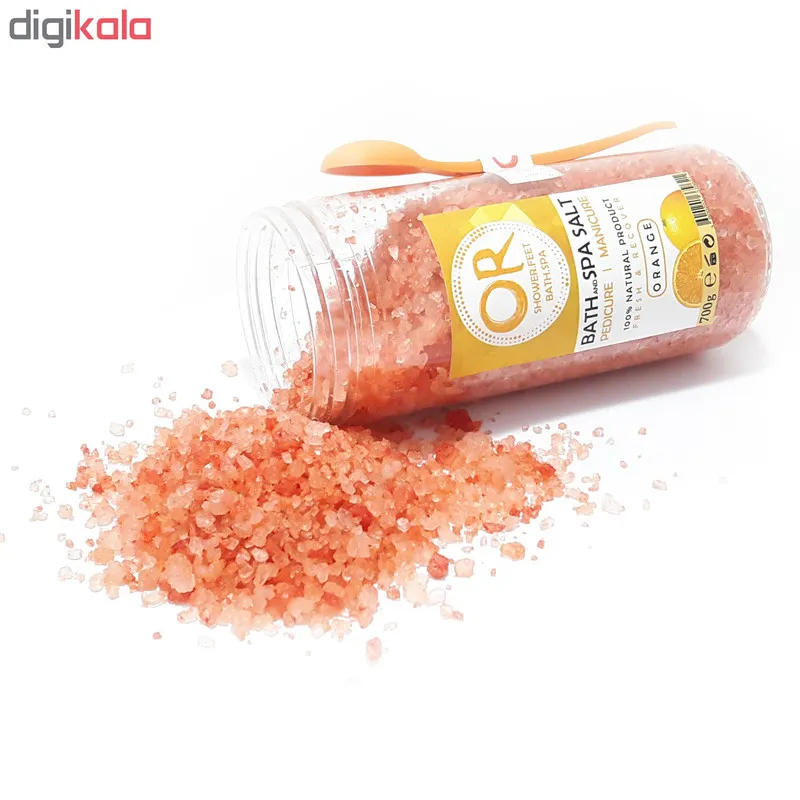 نمک حمام اور مدل Orange وزن 800 گرم - تصویر 2