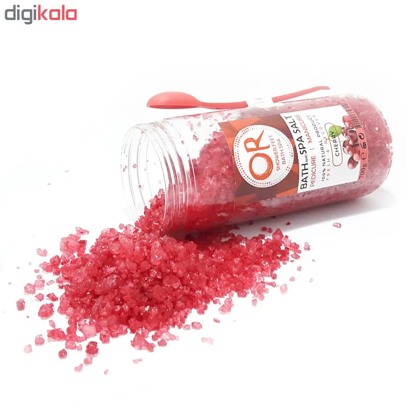 نمک حمام اور مدل Cherry وزن 800 گرم - تصویر 2