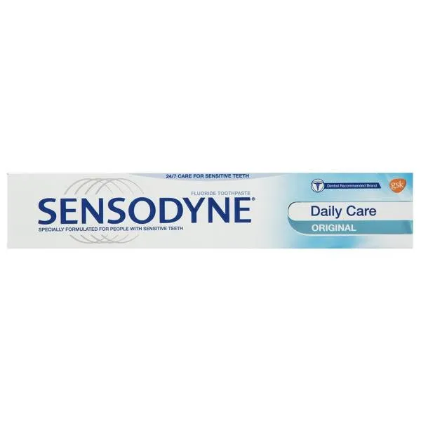 خمیر دندان سنسوداین سری Daily Care مدل Original Sensitive Teeth حجم 50 میلی لیتر