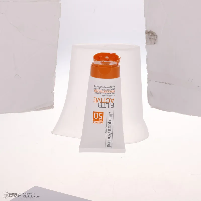 کرم ضد آفتاب بدون رنگ ژاک آندرل پاریس SPF 50 مدل FILTR ACTIVE مناسب پوستهای چرب و مستعد آکنه حجم 50 میلیلیتر - تصویر 6