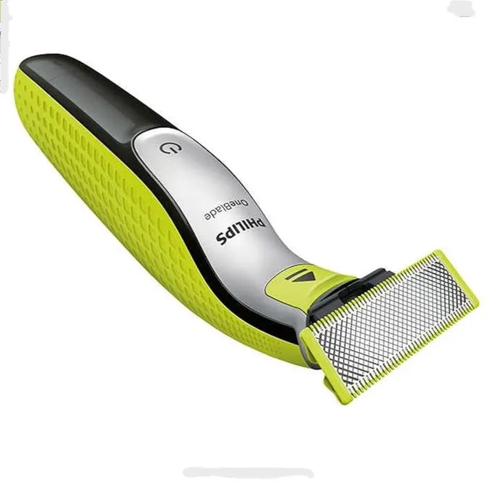 ماشین اصلاح موی صورت و بدن شارژی فیلیپس مدل QP2834/60 با فناوری OneBlade، ضد آب، تیغه استیل ضد زنگ، خط زن و حجم زن، همراه با 2 تیغه یدک، شارژ 240 دقیقه و زمان استفاده 60 دقیقه - تصویر 3