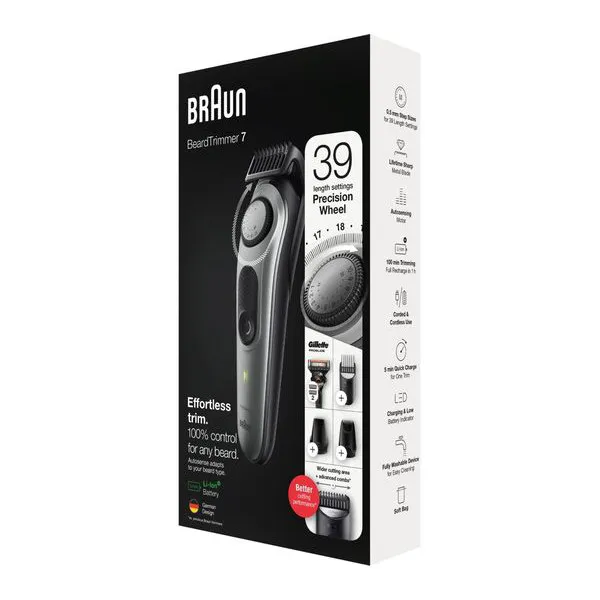 ماشین اصلاح موی سر و صورت شارژی براون مدل BT7220 - تصویر 5