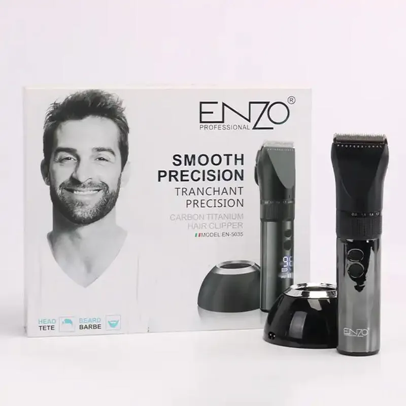ماشین اصلاح موی سر و صورت شارژی انزو پروفیشینال مدل EN-5035 - تصویر 2