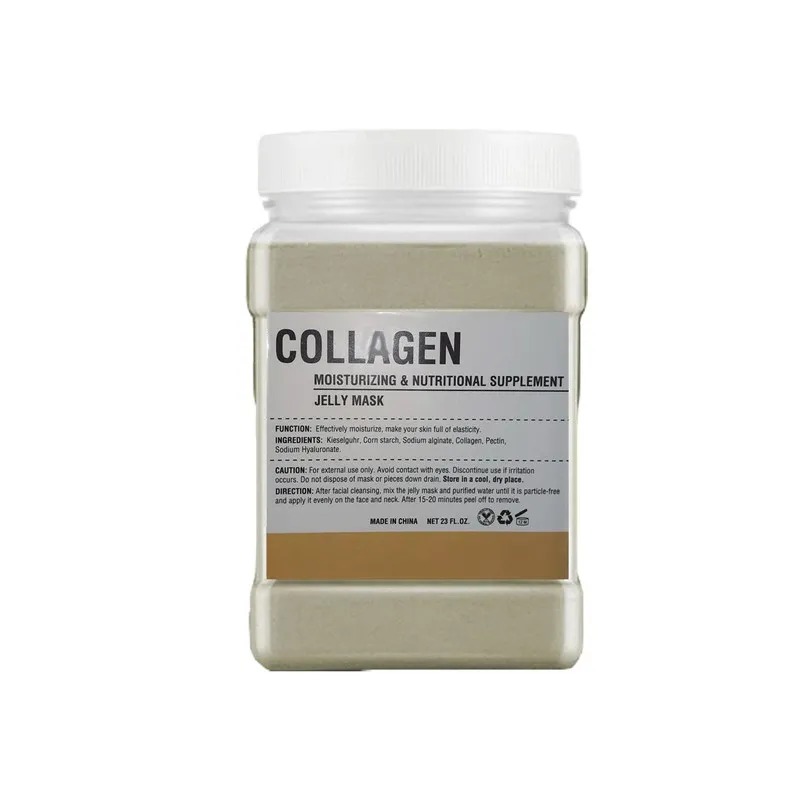ماسک پودری هیدروژلی صورت دکتر مینایر مدل Collagen وزن 650 گرم با کلاژن هیدرولیز شده، آبرسان، مرطوب‌کننده، جوان‌کننده، کوچک‌کننده منافذ باز، ضد چروک و ضد پیری مناسب انواع پوست