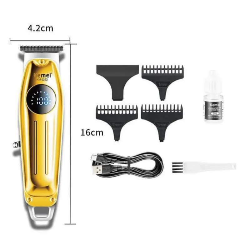 ماشین اصلاح موی صورت شارژی کیمی مدل KM-2252 - تصویر 3