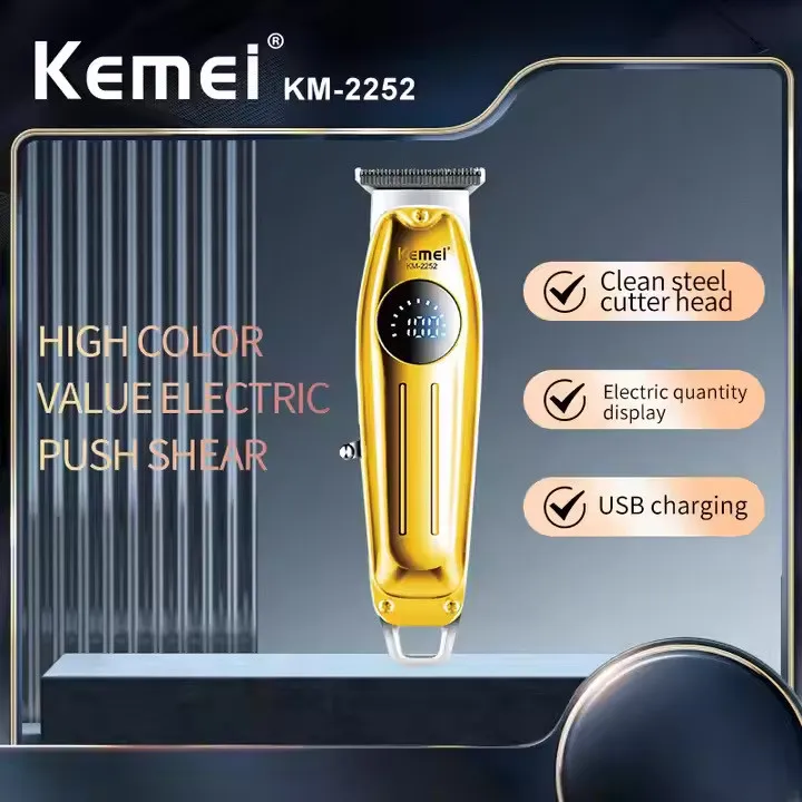 ماشین اصلاح موی صورت شارژی کیمی مدل KM-2252 - تصویر 4