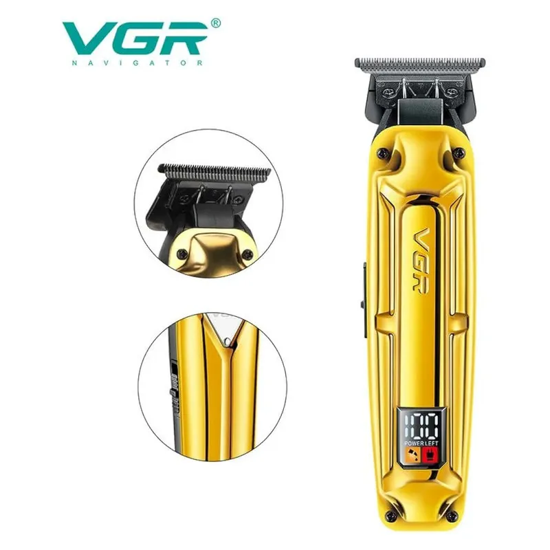 ماشین اصلاح موی سر و صورت وی جی ار مدل V-904 - تصویر 2