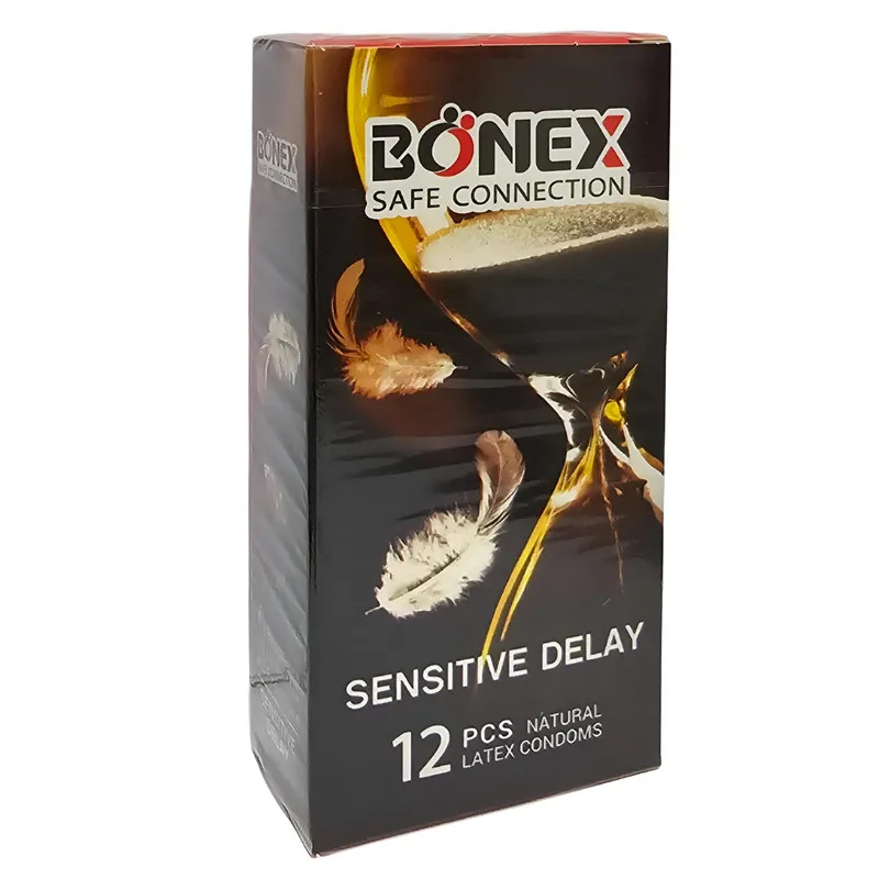 کاندوم بونکس مدل Sensitive Delay بسته 12 عددی - تصویر 2