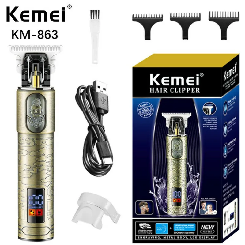 ماشین اصلاح موی سر و صورت شارژی کیمی مدل KM-863 - تصویر 3