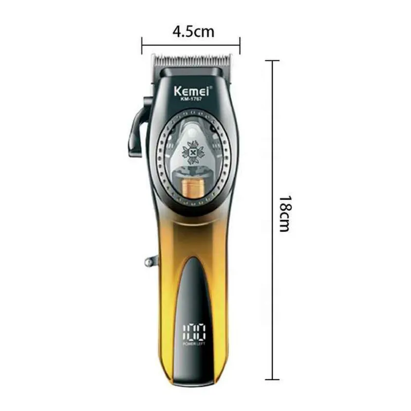 ماشین اصلاح موی سر و صورت شارژی کیمی مدل KM-1767 - تصویر 3