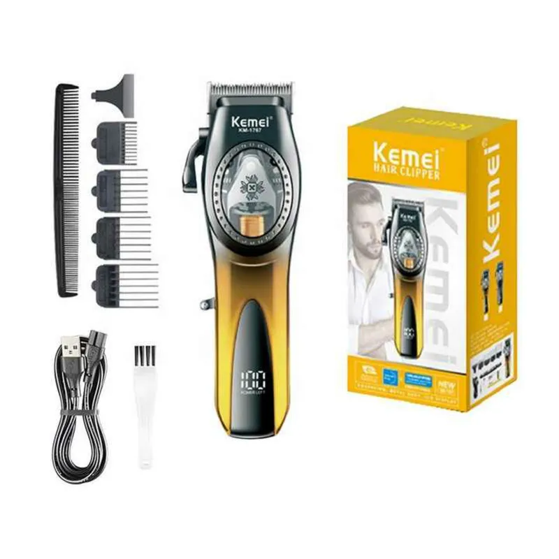 ماشین اصلاح موی سر و صورت شارژی کیمی مدل KM-1767 - تصویر 4