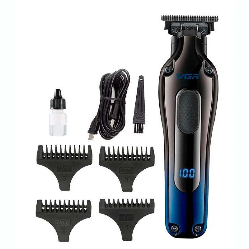 ماشین اصلاح موی سر و صورت شارژی وی جی ار مدل V-998 - تصویر 3