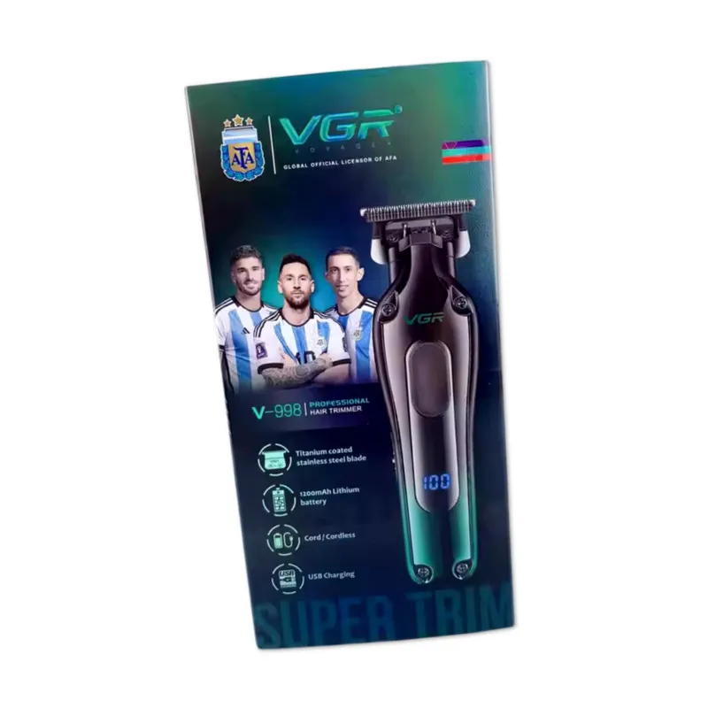 ماشین اصلاح موی سر و صورت شارژی وی جی ار مدل V-998 - تصویر 5