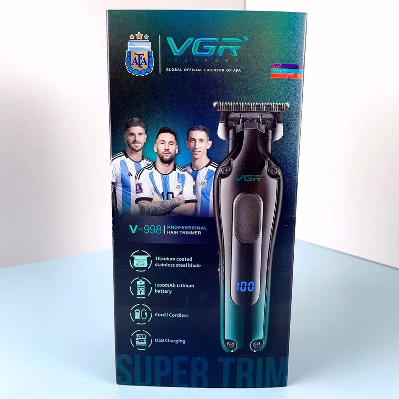ماشین اصلاح موی سر و صورت شارژی وی جی ار مدل V-998 - تصویر 6