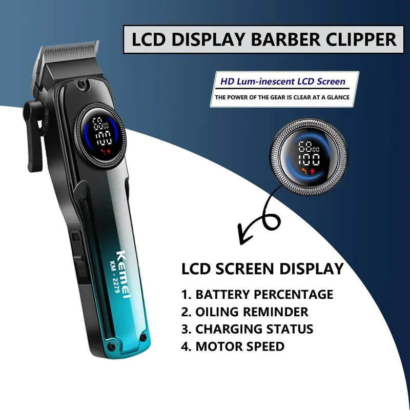 ماشین اصلاح موی سر و صورت کیمی مدل KM-2279 - تصویر 4