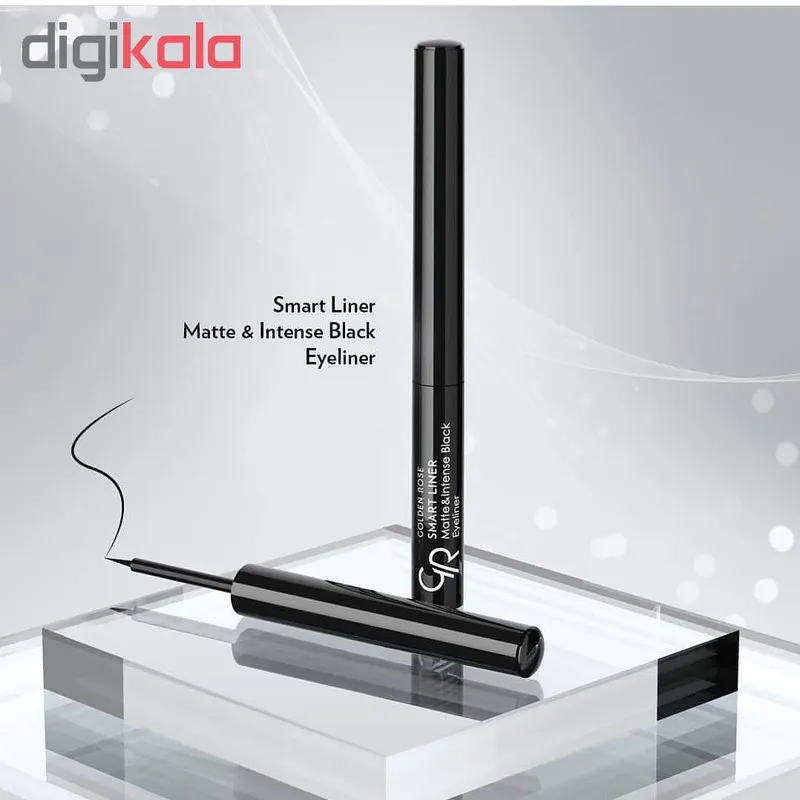خط چشم گلدن رز مدل Matte & Intense - تصویر 3