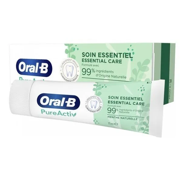 خمیردندان اورال-بی مدل PureActiv حجم 75 میلی لیتر - تصویر 5