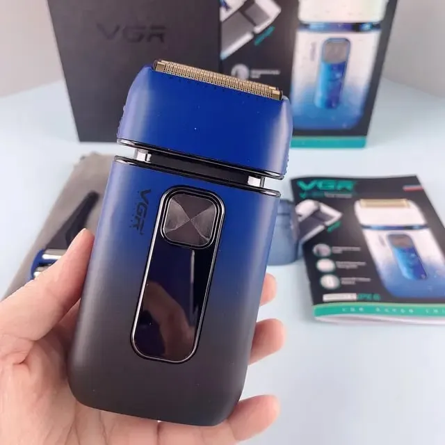 ماشین اصلاح موی صورت شارژی وی جی ار مدل V362 - تصویر 3