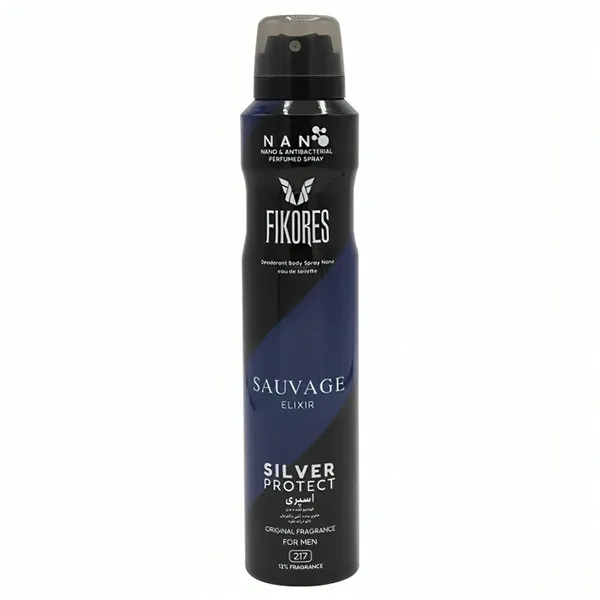 اسپری بدن مردانه فیکورس مدل Sauvage elixir حجم 200 میلی لیتر - تصویر 2