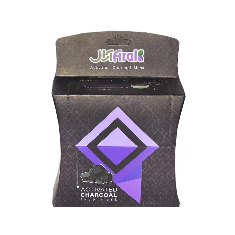 ماسک صورت آرال مدل Activated charcoal وزن 100 گرم