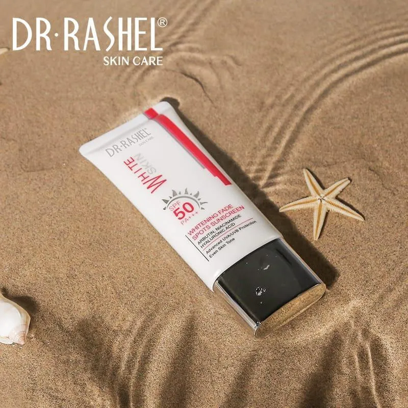 کرم ضد آفتاب بدون رنگ دکتر راشل SPF 50 مدل Whitening Fade Spots ‌مناسب برای انواع پوست حجم 50 میلی لیتر - تصویر 2