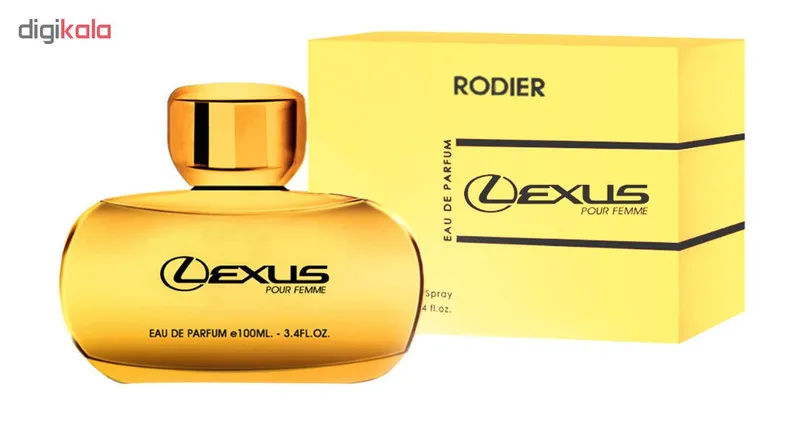 ادو پرفیوم زنانه رودیر مدل Lexus Gold حجم 100 میلی لیتر - تصویر 2