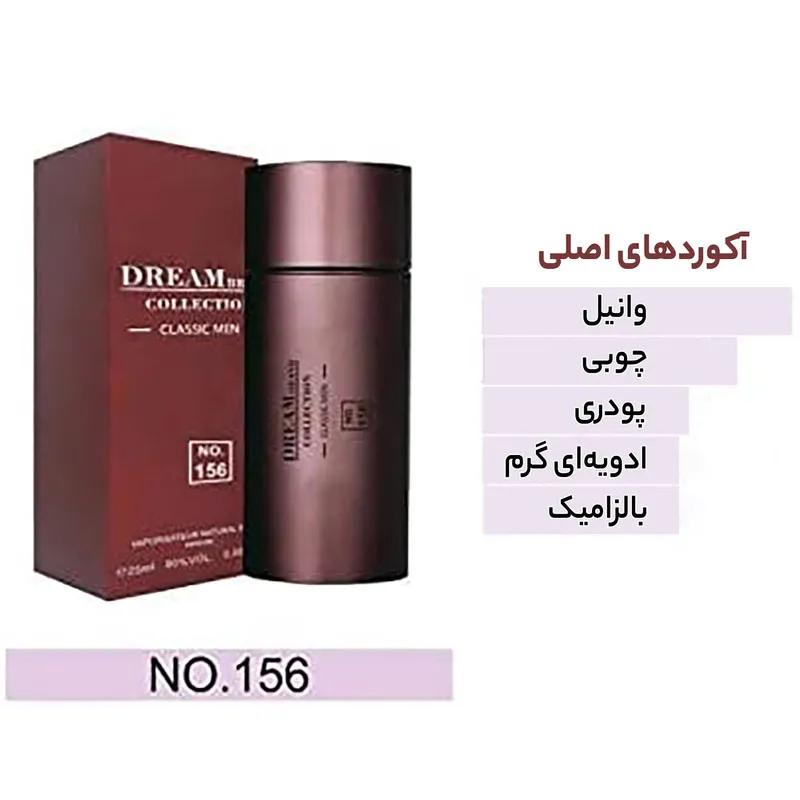 عطر جیبی   برند کالکشن مدل  کارولینا هرا212 شماره 156 حجم ۲۵ میلی لیتر - تصویر 4