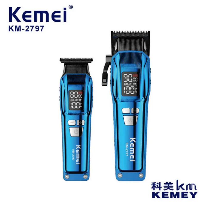 ماشین اصلاح موی سر و صورت کیمی مدل KM-2797 بسته 2 عددی - تصویر 2