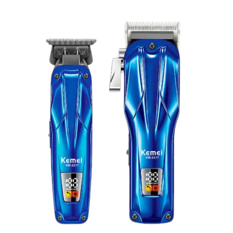 ماشین اصلاح موی سر و صورت کیمی مدل KM-2217 بسته 2 عددی - تصویر 2
