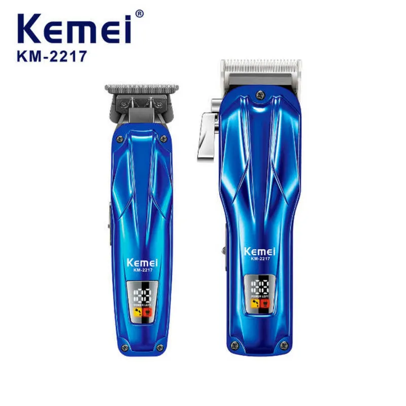ماشین اصلاح موی سر و صورت کیمی مدل KM-2217 بسته 2 عددی - تصویر 4
