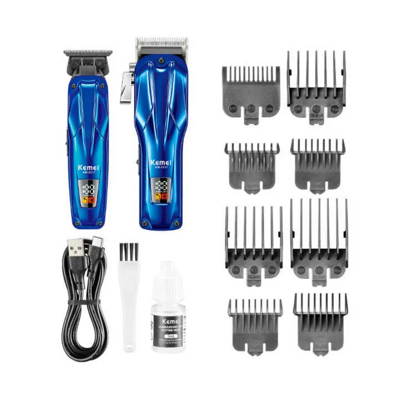 ماشین اصلاح موی سر و صورت کیمی مدل KM-2217 بسته 2 عددی - تصویر 5