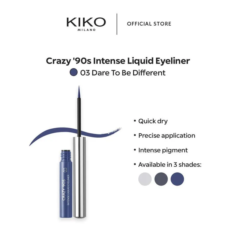 خط چشم کیکو میلانو مدل Crazy 90s Intense شماره 03 - تصویر 2