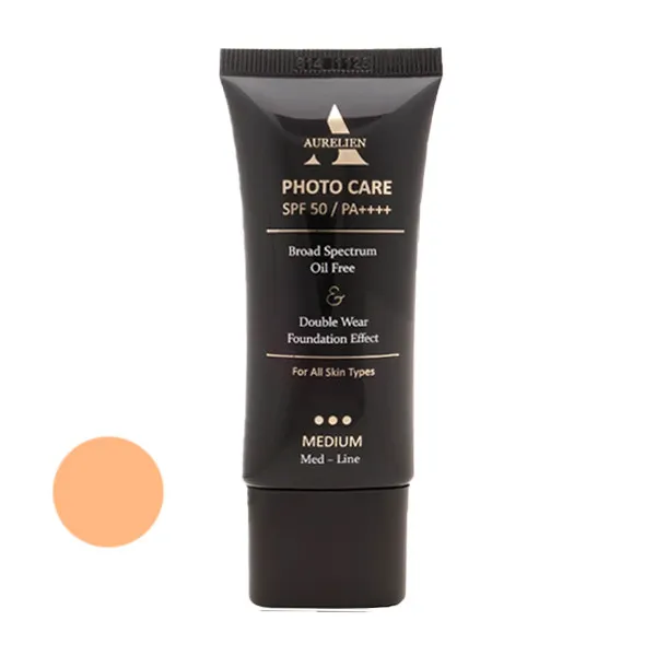 کرم ضد آفتاب رنگی اورلین spf50 مدل 003 حاوی محافظ UVA و UVB مناسب انواع پوست حجم 40 میلیلیتر