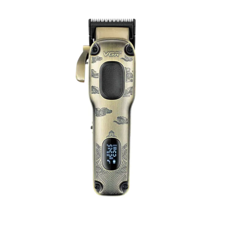 ماشین اصلاح موی سر و صورت وی جی ار شارژی مدل V-027 - تصویر 2