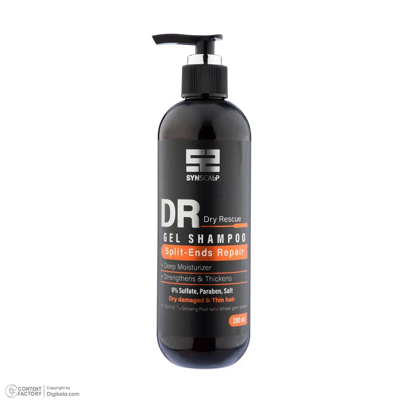 شامپو تقویت کننده مو ساین اسکین مدل Split Ends Repair مناسب برای موهای نازک و شکننده حجم 280 میلی لیتر - تصویر 3