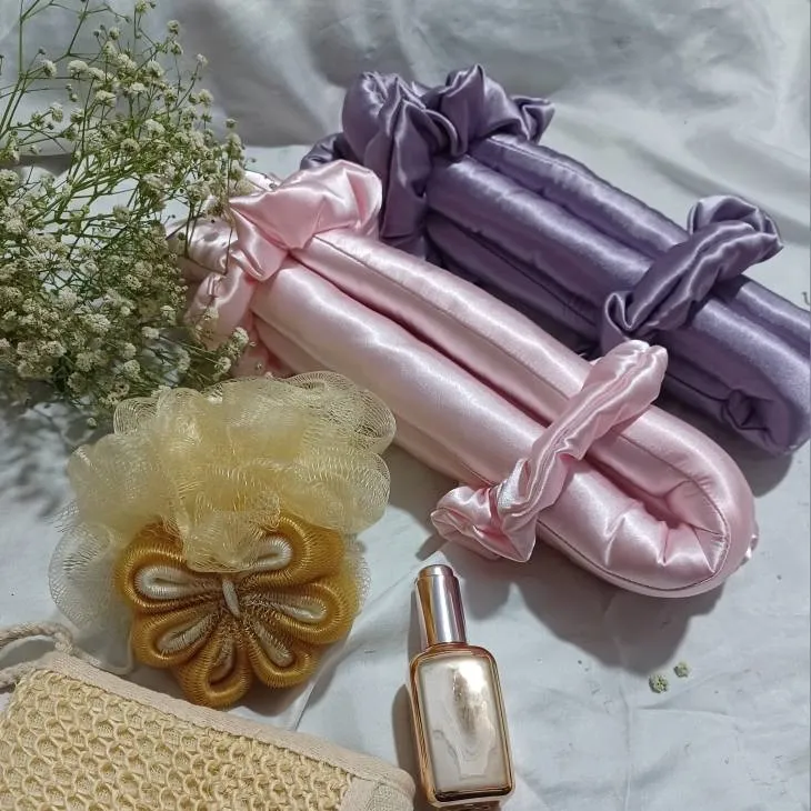 بیگودی مدل ربان کرلی به همراه کش مو بسته 2 عددی - تصویر 2