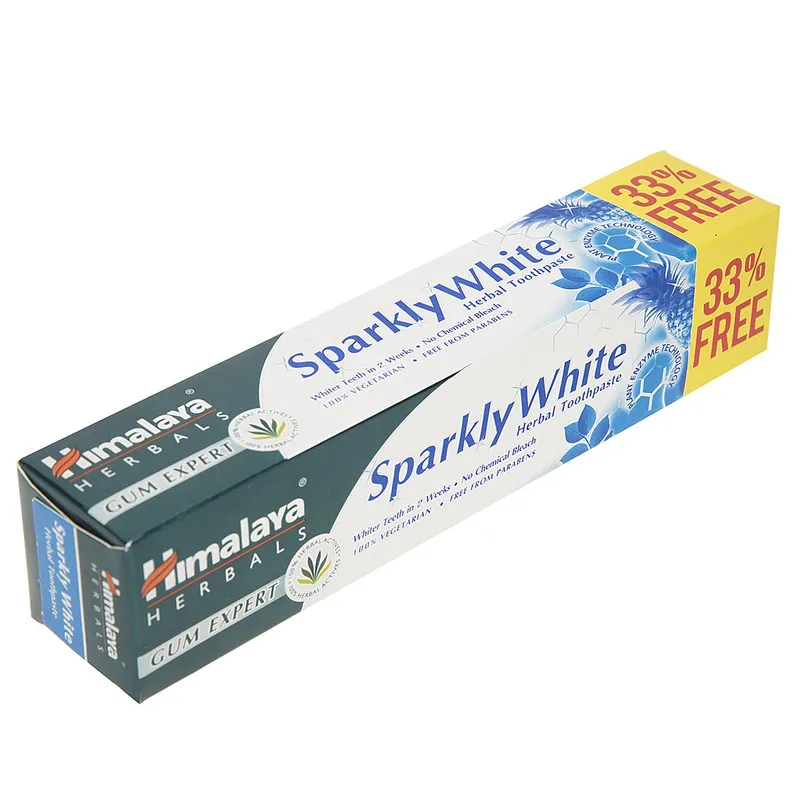 خمیر دندان هیمالیا مدل Sparkly White حجم 100 میلی لیتر
