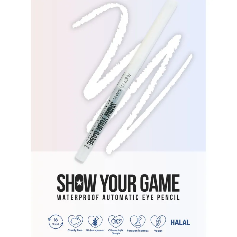 مداد چشم پاستل مدل SHOW YOUR GAME شماره 405 - تصویر 4