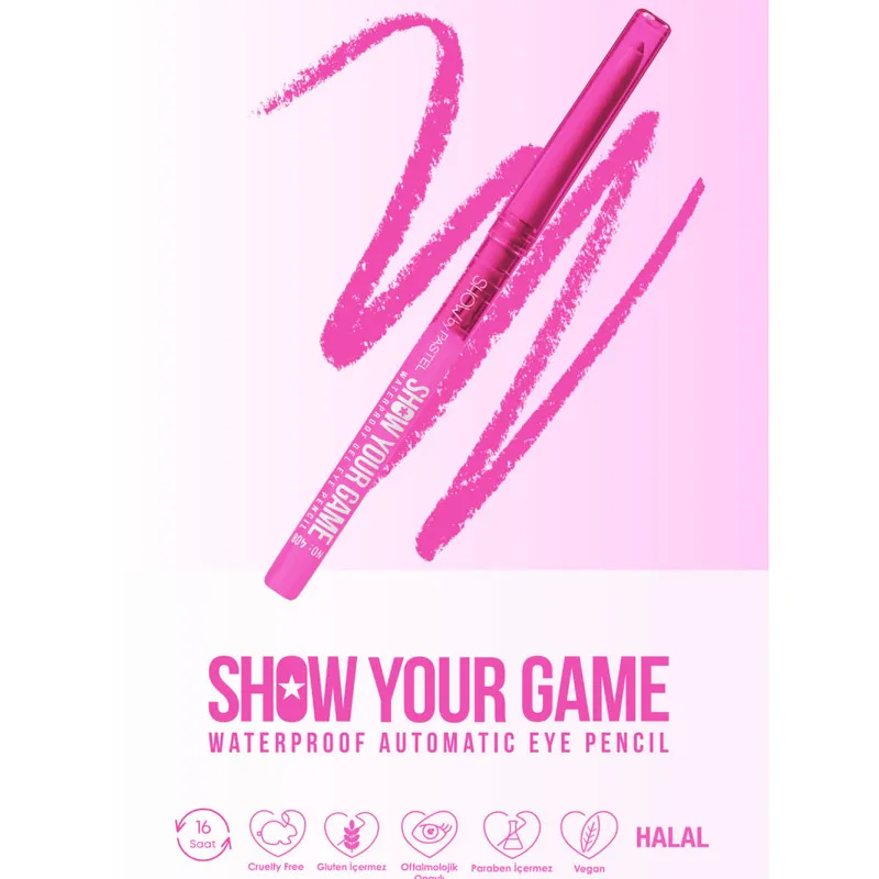 مداد چشم پاستل مدل SHOW YOUR GAME شماره 408 - تصویر 4
