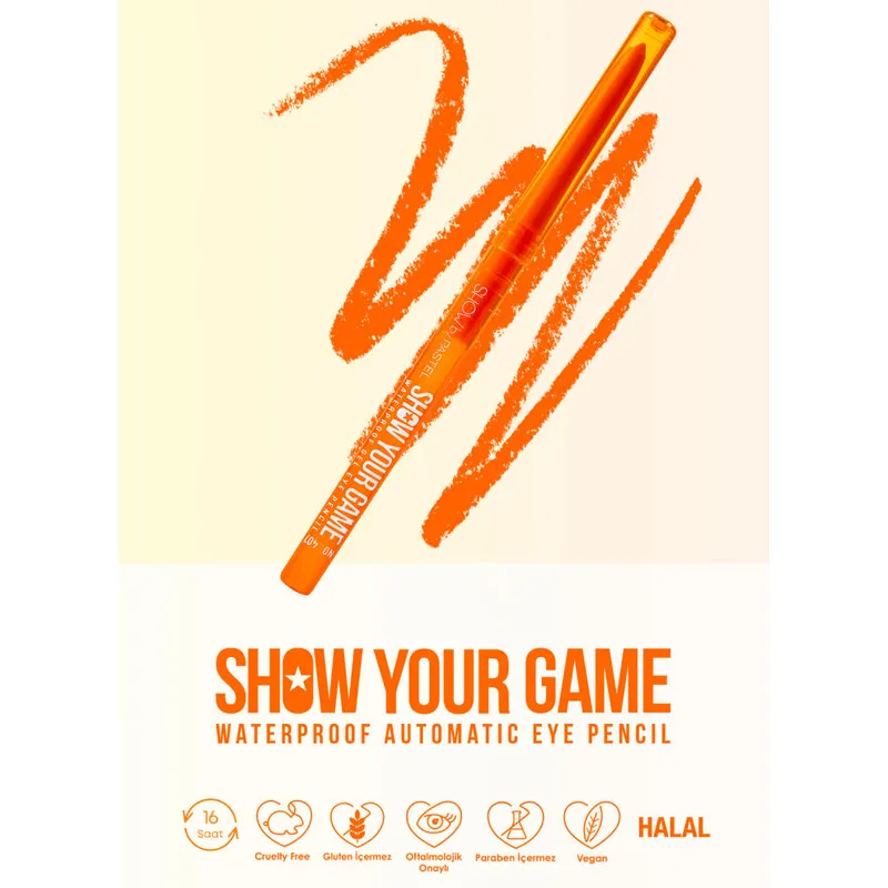 مداد چشم پاستل مدل SHOW YOUR GAME شماره 407 - تصویر 4