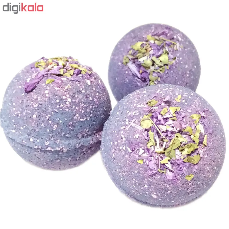 کوکتل نمک حمام اور مدل Lavender وزن 300 گرم بسته 3 عددی - تصویر 2