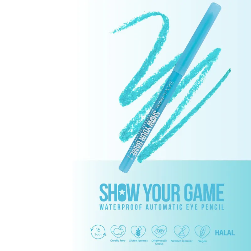 مداد چشم پاستل مدل SHOW YOUR GAME شماره 412 - تصویر 3