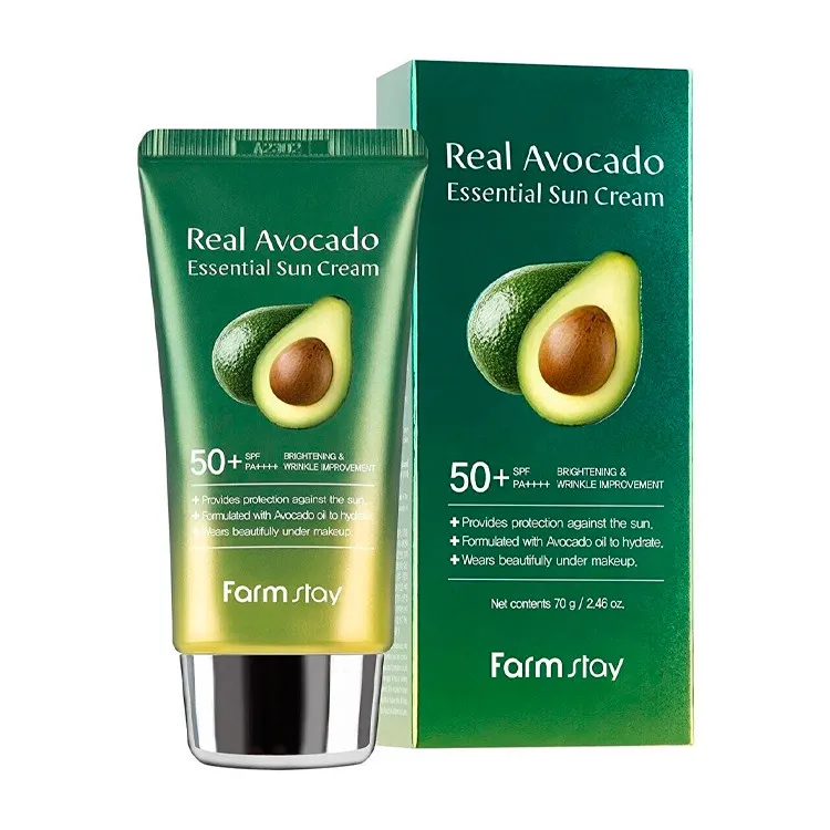 کرم ضد آفتاب بدون رنگ فارم استی  SPF50 مدل Real Avocado حجم 73 میلی لیتر - تصویر 3