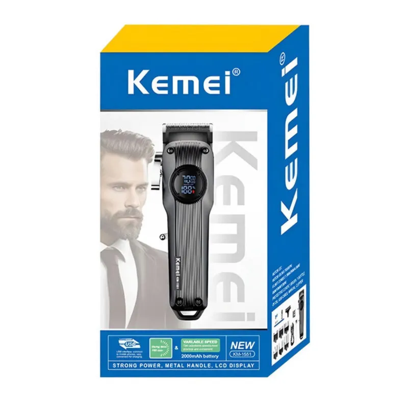 ماشین اصلاح موی سر و صورت کیمی مدل KM-1551 - تصویر 4
